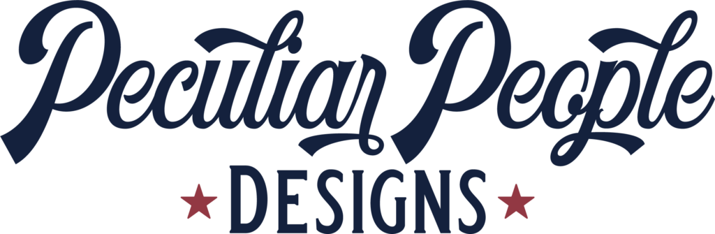 Custom logo.