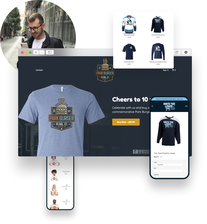 Design studio element.